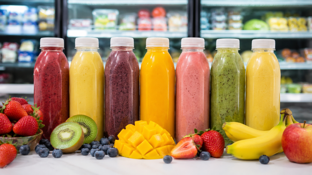 Smoothie Vital Fresh to owocowe koktajle z lodówki Biedronki. Testujemy wszystkie smaki, analizujemy skład i ceny 2026 oraz oceniamy warianty białkowe.