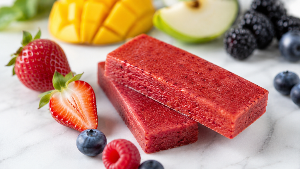 Owoce sprasowane w sztabkę — co to właściwie jest baton smoothie