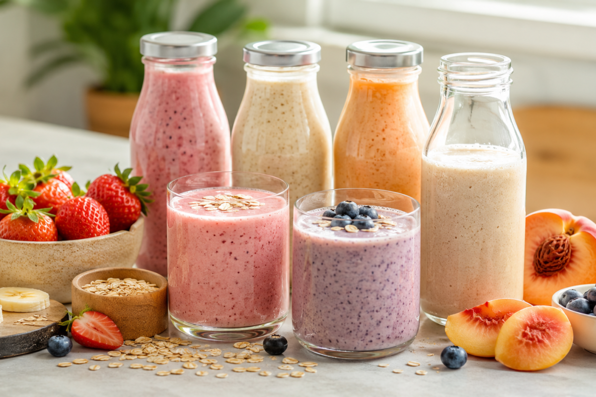 Smoothie owsiane Vemondo i cała owsiana półka Lidla w teście: napoje, mleko i jogurty owsiane. Skład, smaki, ceny 2026 i nasze szczere rekomendacje.
