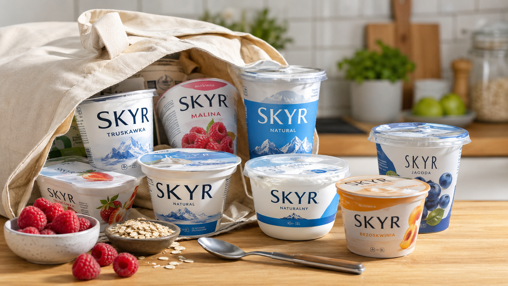 Skyr od Mlekovity, Pilos z Lidla i brandowe odpowiedniki w jednym porównaniu: czym skyr różni się od jogurtu, ile ma białka i który wybrać w 2026.
