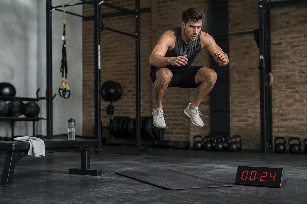 HIIT po ludzku — jak działają interwały i dlaczego 20 minut potrafi zastąpić godzinę