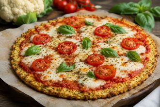 Spód bez grama mąki, który nie rozpada się przy pierwszym kawałku — przepis na pizzę z kalafiora bez rozczarowań.