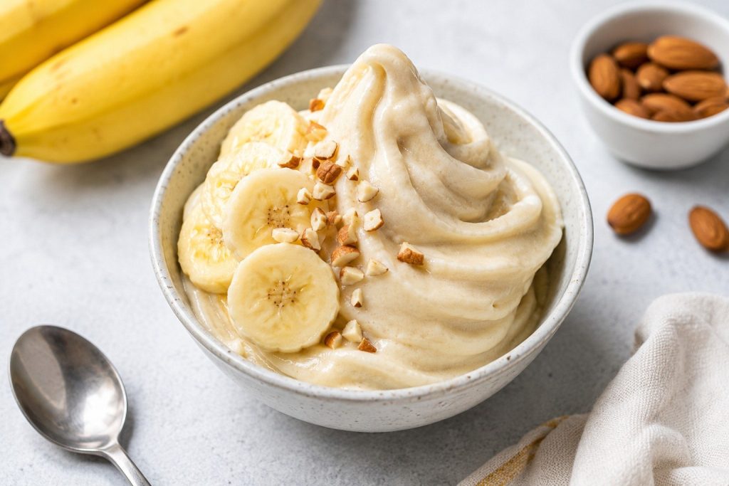 Nice cream, czyli lody bananowe fit — przepis podstawowy i 5 wariantów