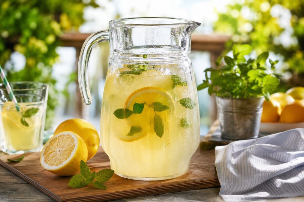 Lemoniada bez cukru — domowy przepis na dzbanek lata i 4 warianty smakowe