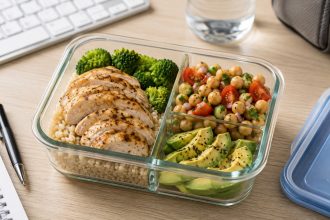 Pięć dni, pięć pudełek, zero nudy — plan lunchboxów do pracy, który przeżyje poniedziałek.