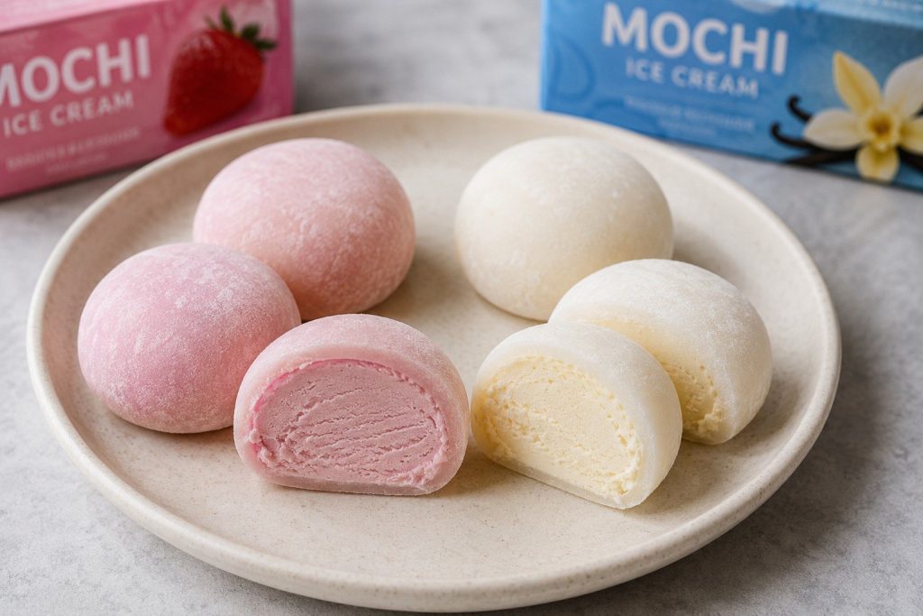Lody mochi ze sklepu w teście — japońskie kuleczki z zamrażarek Lidla i Biedronki 2026