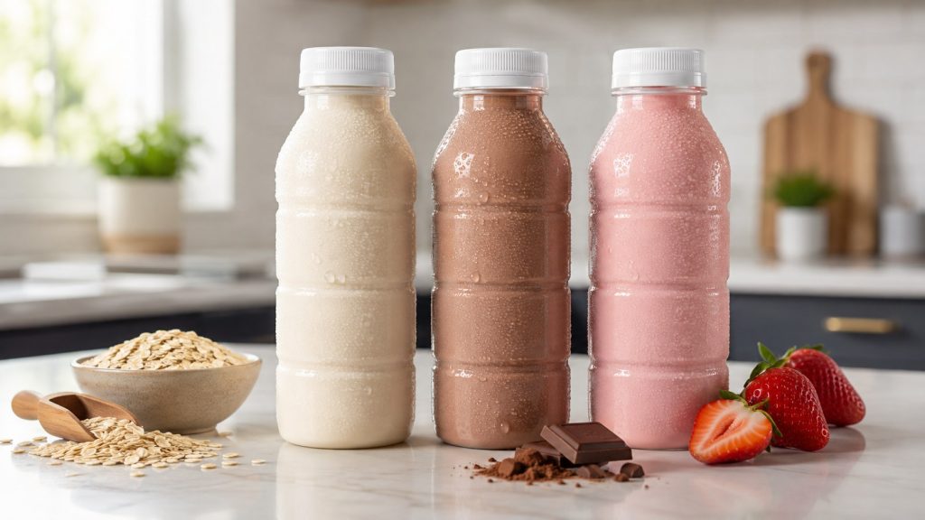 Gotowe szejki proteinowe z lodówki: test butelek, które mogą zastąpić shaker po treningach