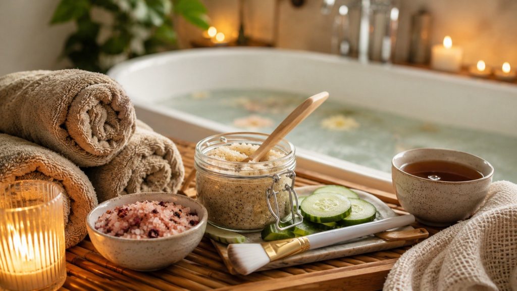 Wieczór spa we własnej łazience: relaks klasy hotelowej za kilkanaście złotych bez hotelu