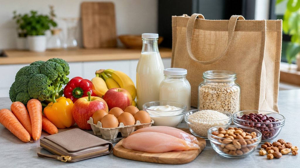 Fit zakupy za stówkę — układamy pełnowartościowy koszyk za 100 zł w cenach 2026 roku