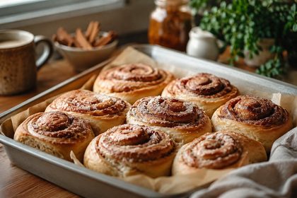Zapach cynamonu i drożdżowego ciasta — pieczemy cynamonki w wersji, która nie rujnuje makro.