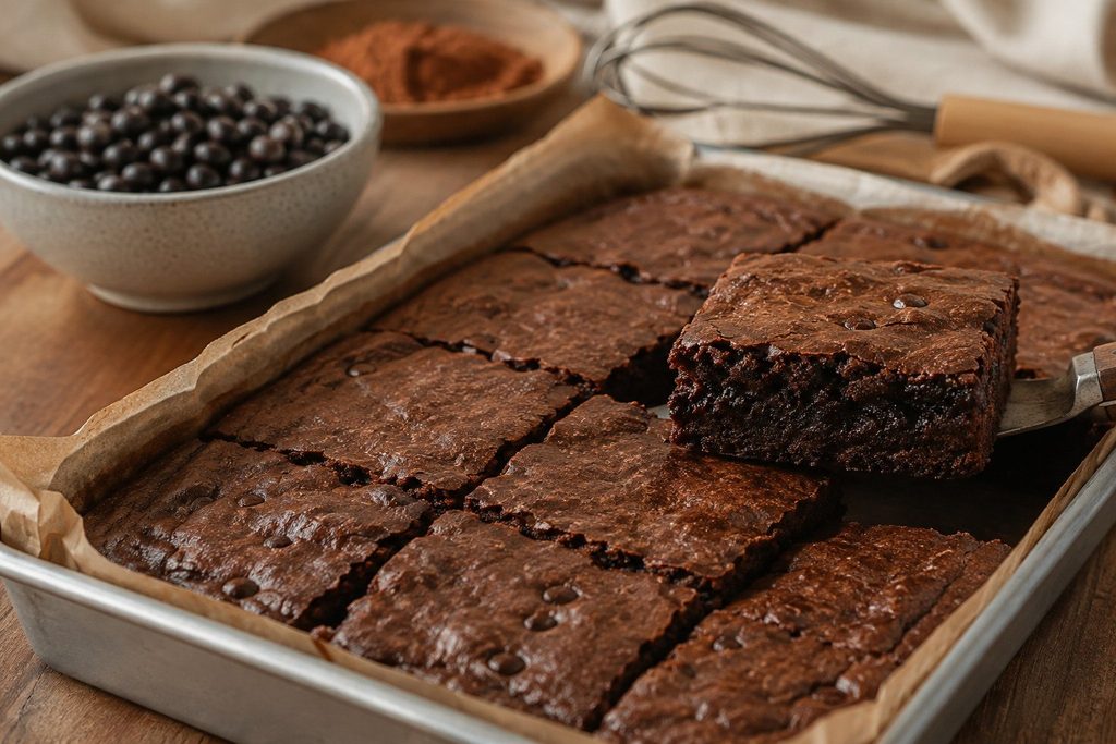 Brownie z fasoli — czekoladowa blacha, po której nikt nie zgadnie głównego składnika
