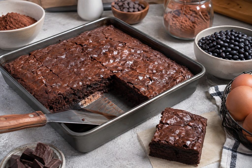 Brownie z fasoli — czekoladowa blacha, po której nikt nie zgadnie głównego składnika