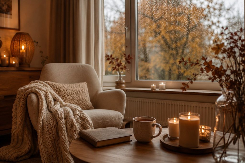 Hygge po polsku — jak zamienić szarą jesień w sezon koców, świec i małych przyjemności