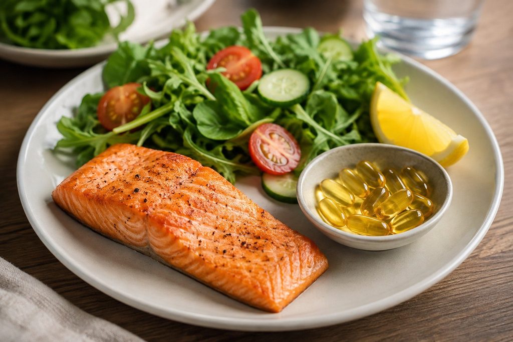 Omega-3 z talerza — ile ryb naprawdę trzeba jeść i co z wersją roślinną